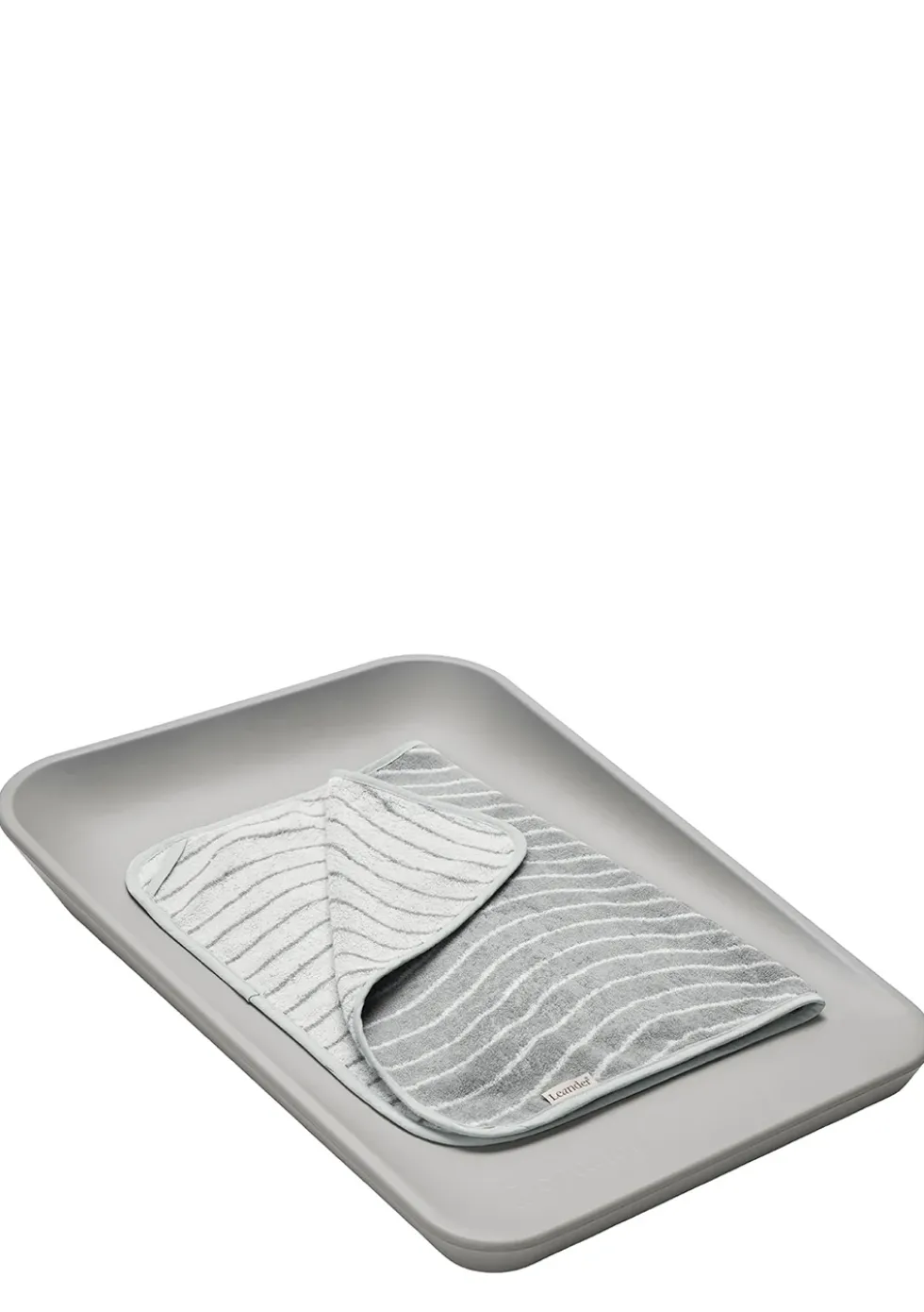 Topper Wickelauflage Organic 'Woodland' Cool Grey