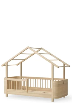 Umbauset für 'Wood Mini+' Babybett zum Hausbett Eiche