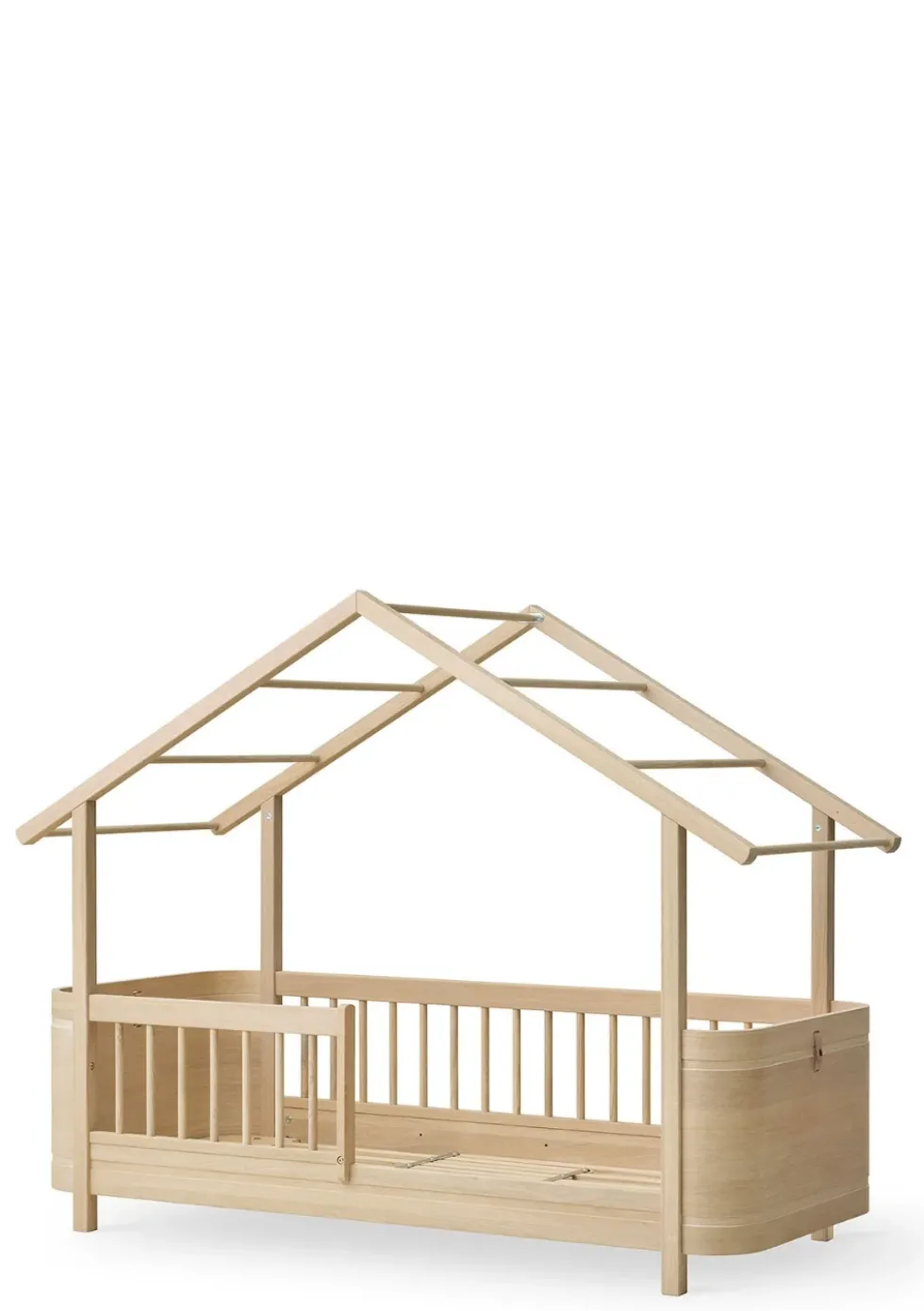 Umbauset für 'Wood Mini+' Babybett zum Hausbett Eiche
