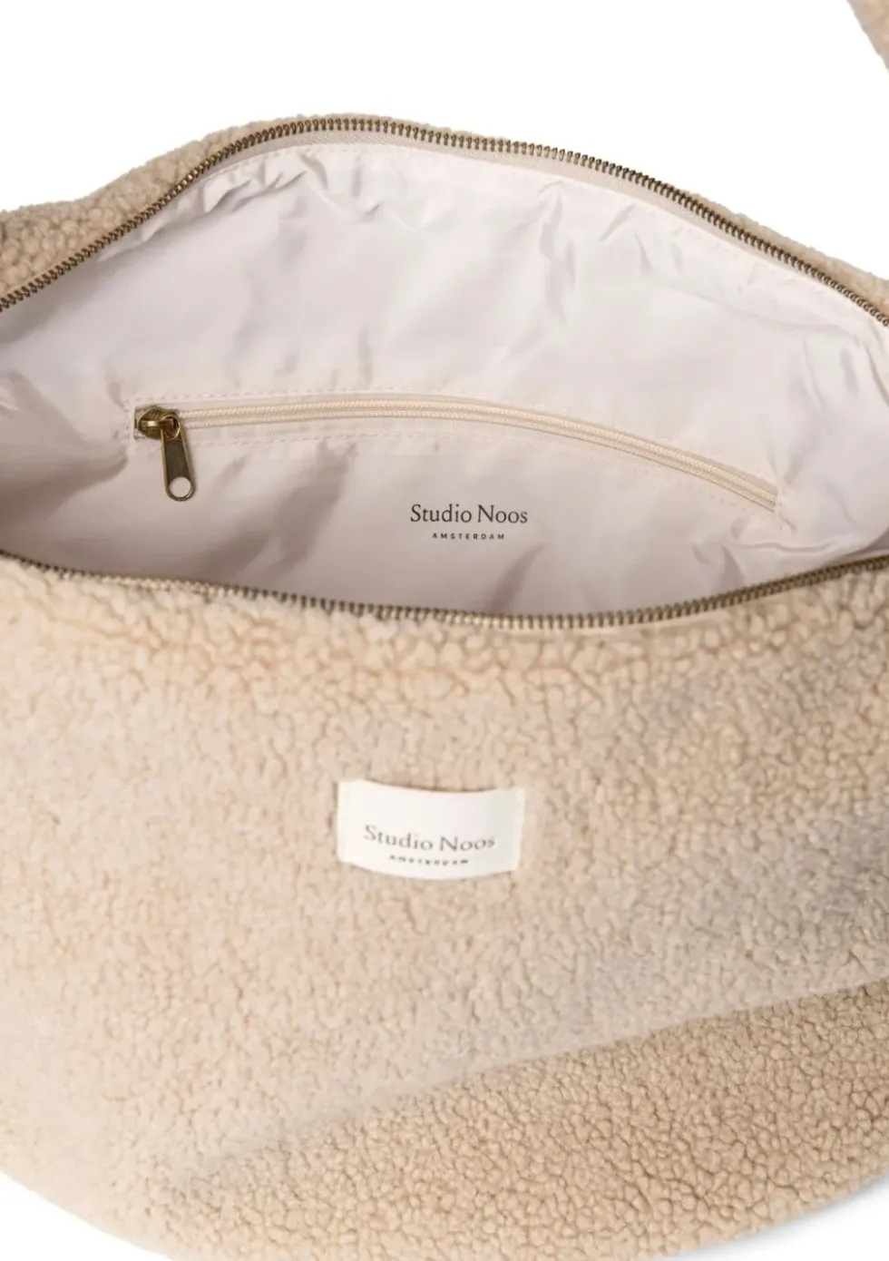 Umhängetasche 'Teddy Crossbody Bag' Ecru