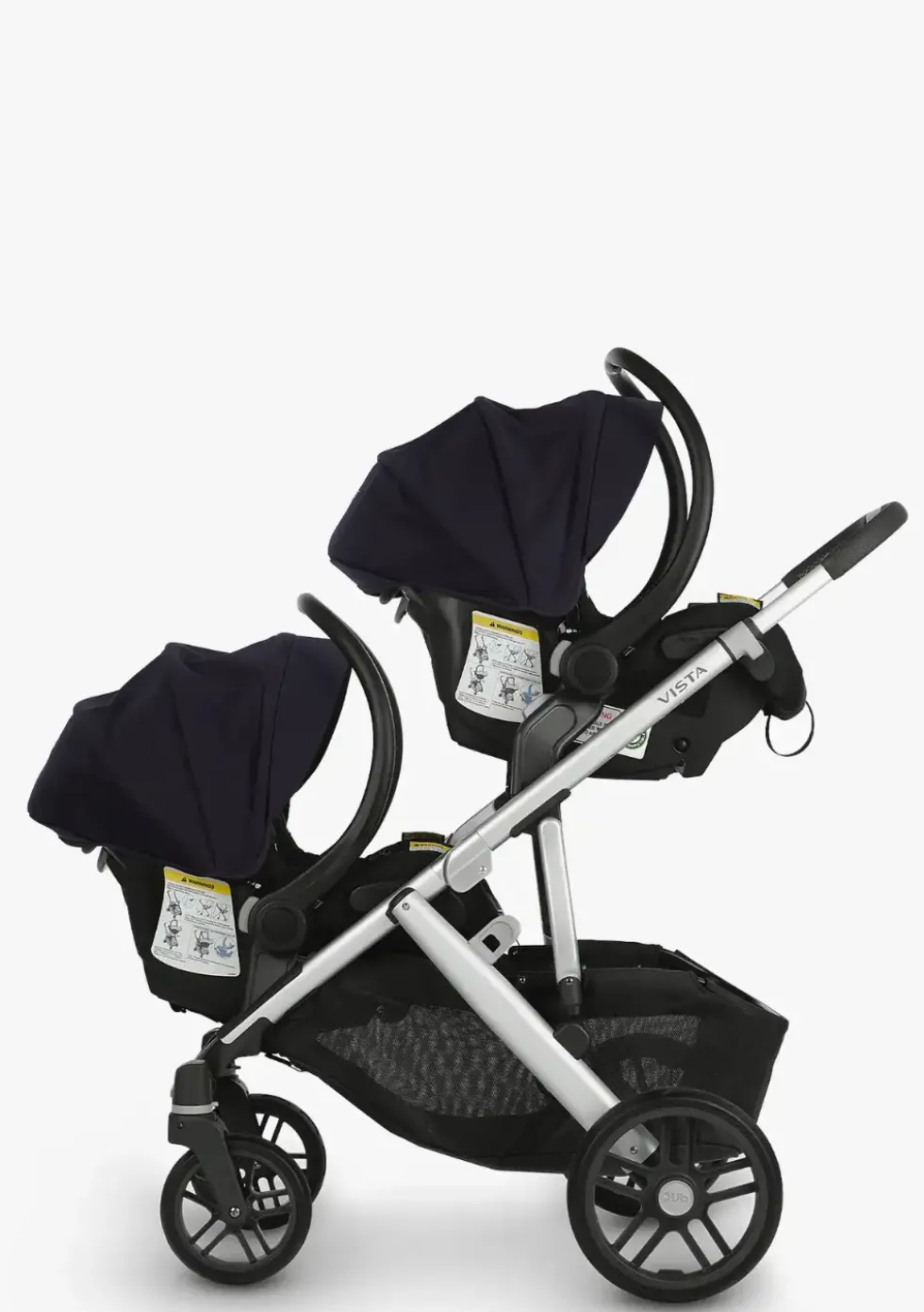 Untere Babyschalen-Adapter für Kinderwagen 'Vista V2 & V3'