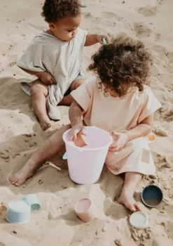UV-Poncho (UPF 50+) 1-3 Jahre Sandy Beach/Peanut Brown