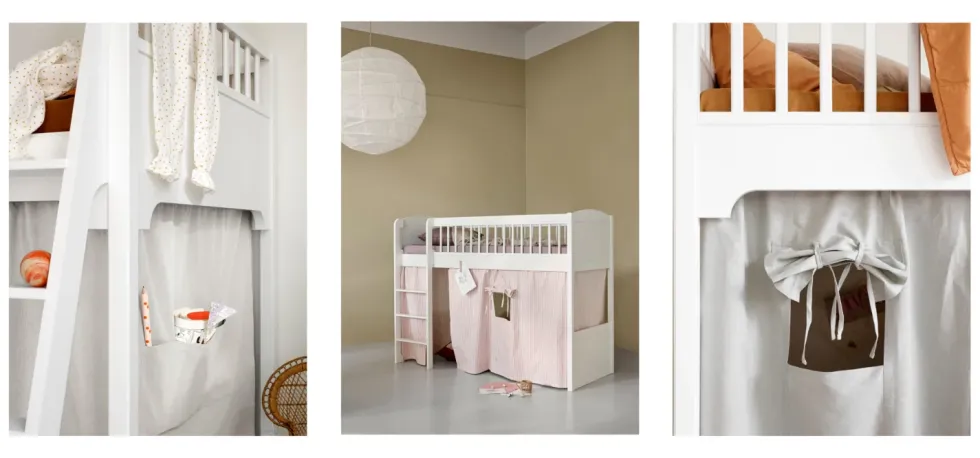 Vorhang für 'Wood Mini+' rosa