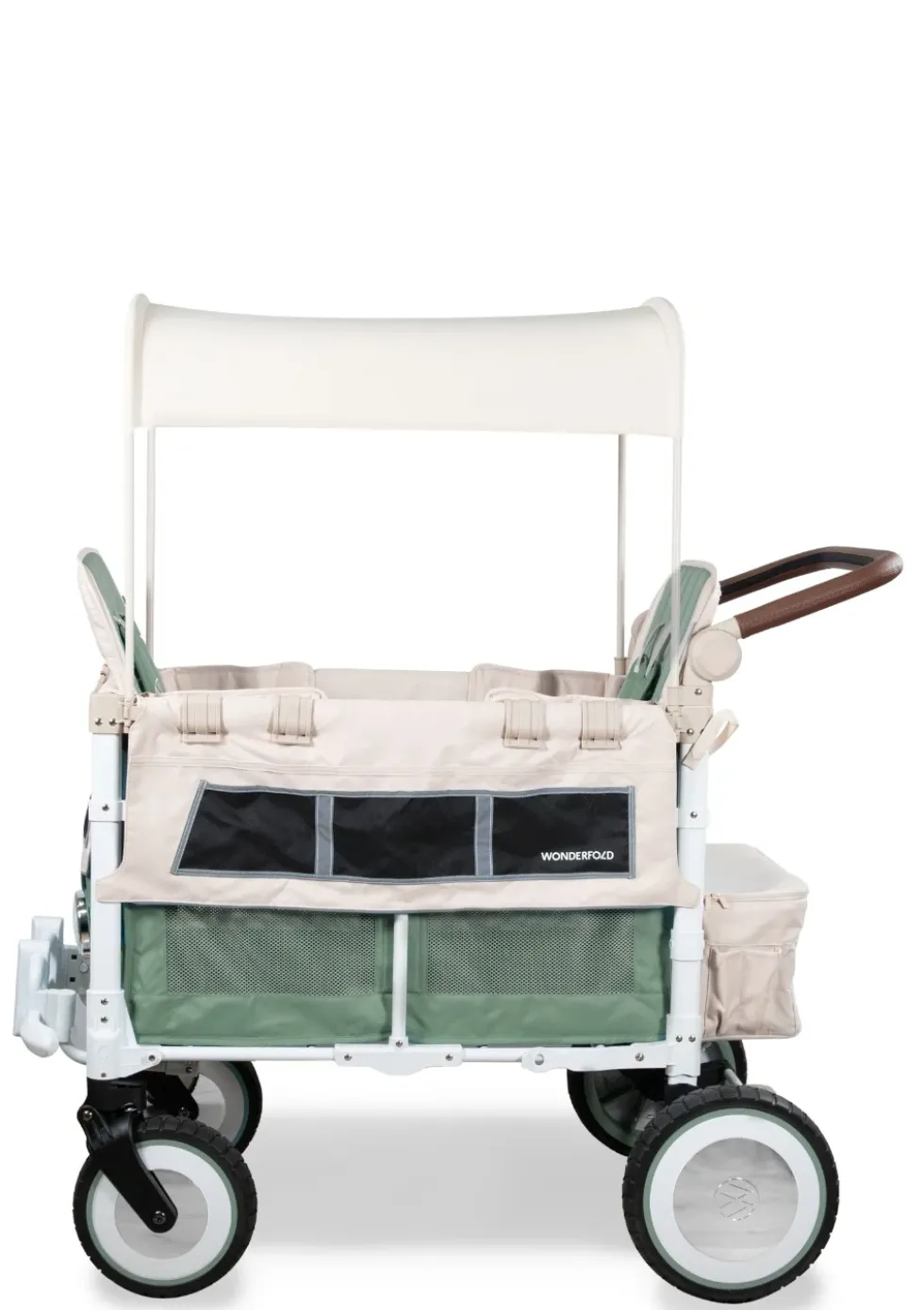 VW2 Volkswagen Kinderwagen 2-Sitzer Sage Green