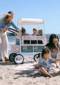 VW2 Volkswagen Kinderwagen 2-Sitzer Sage Green
