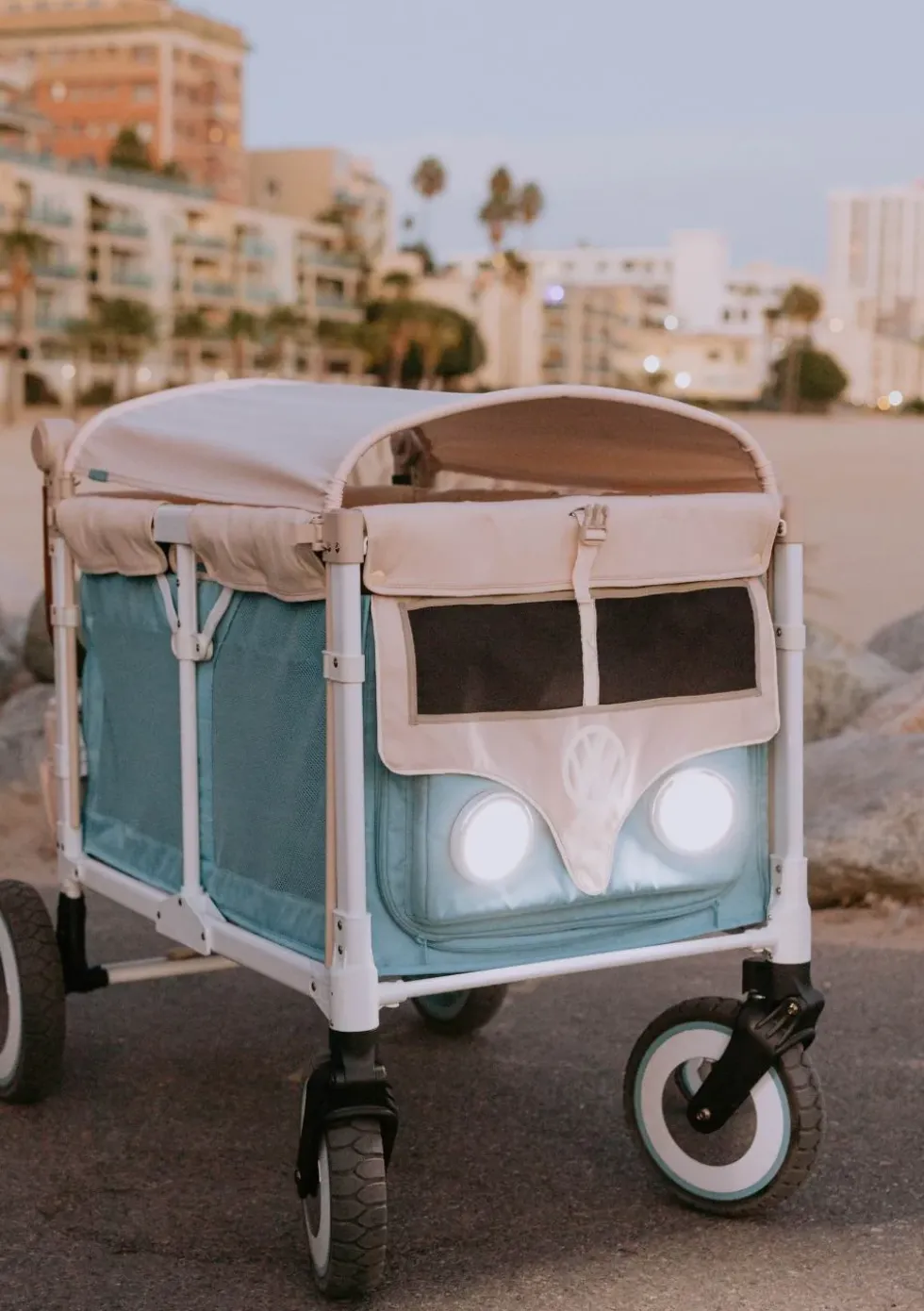 VW4 Volkswagen Kinderwagen 4-Sitzer Bondi Blue