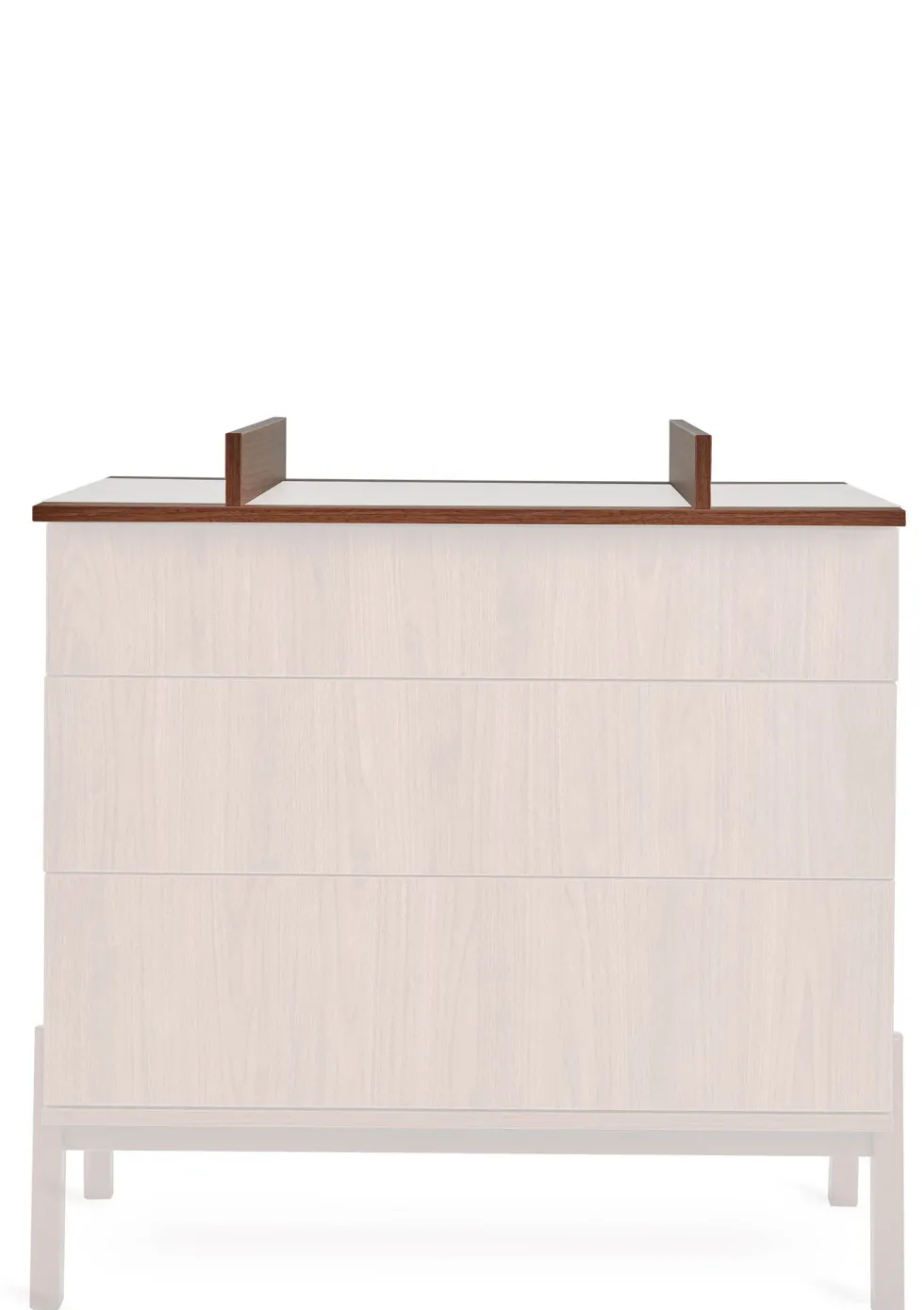 Wickelaufsatz für Kommode 'Ashi' Chestnut