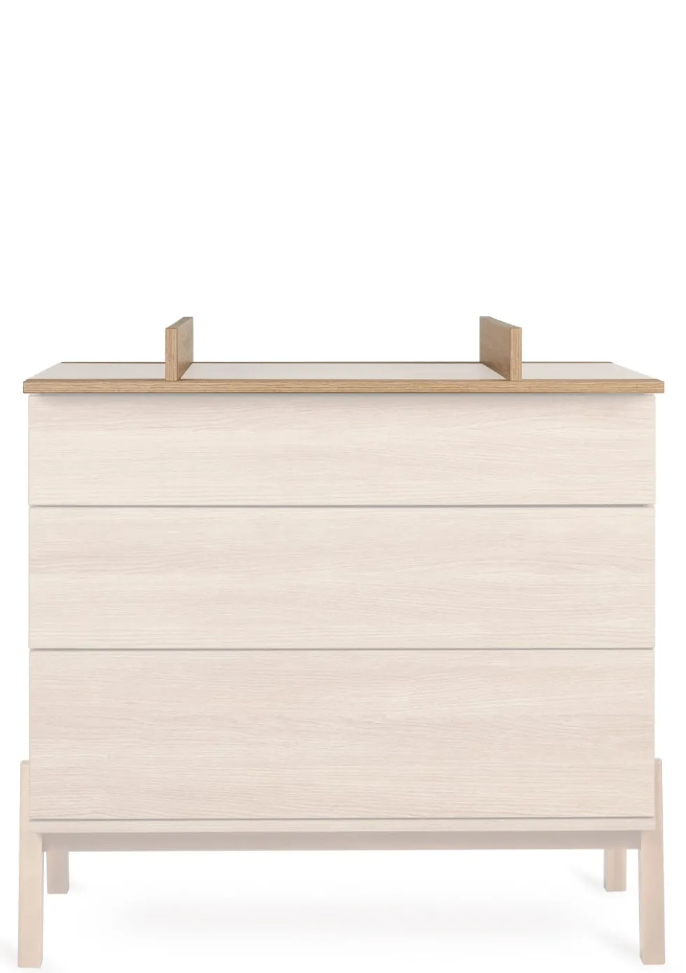 Wickelaufsatz für Kommode 'Ashi' Honey Ash