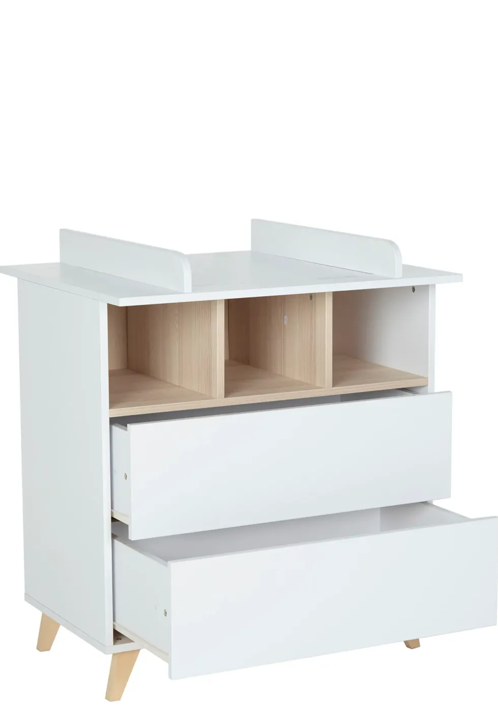 Wickelaufsatz für Kommode 'Loft' Weiß