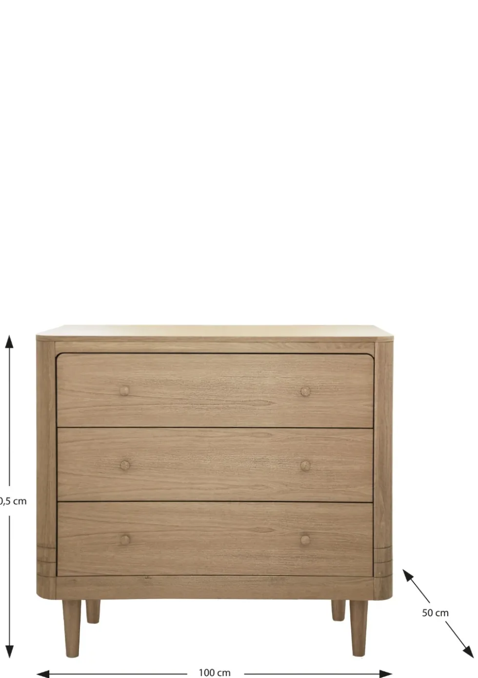 (Wickel-)Kommode 'Nature Dresser 2.0' Eiche