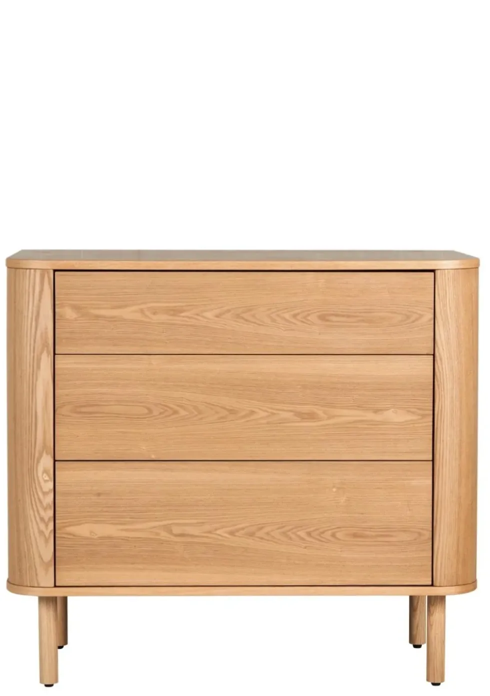 (Wickel-)Kommode 'Yume' mit Schubladen Natural Ash