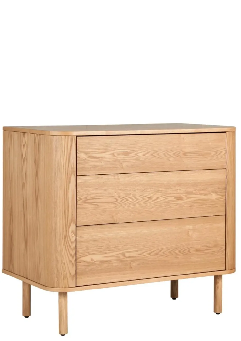 (Wickel-)Kommode 'Yume' mit Schubladen Natural Ash
