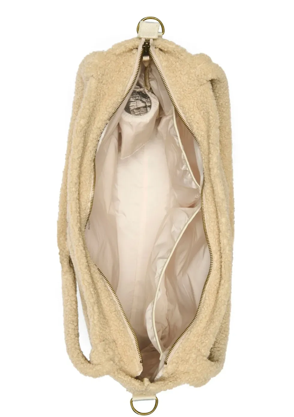 Wickeltasche 'Teddy Diaper Bag' Ecru