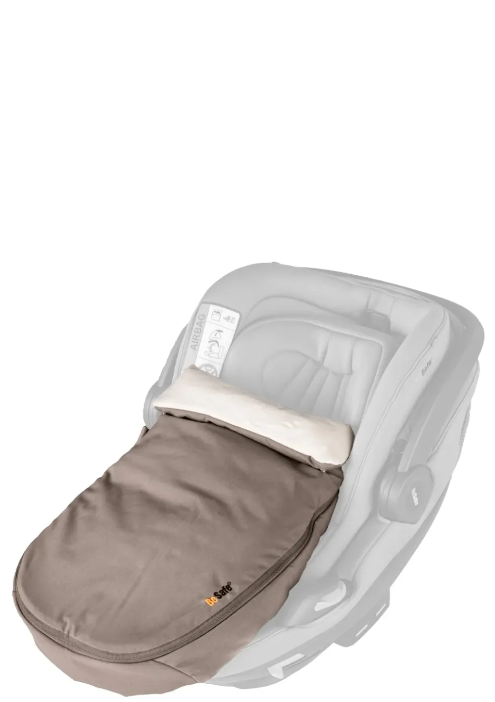 Wind & Weather Cover für Babyschale 'Go Beyond' Dark Sand