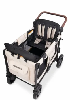 W4 Luxe Pro Kinderwagen 4-Sitzer Sandy Beige