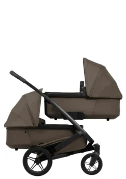 Zwillings-Kinderwagen-Set 'Geo5 Twin' Hazel Brown